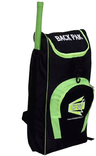 CW Back PAK Sports Kit Bag Backpack Single Player Kit Bag Cricket Duffel Bag with Bat Compartment Sports Equipment Kit Bag